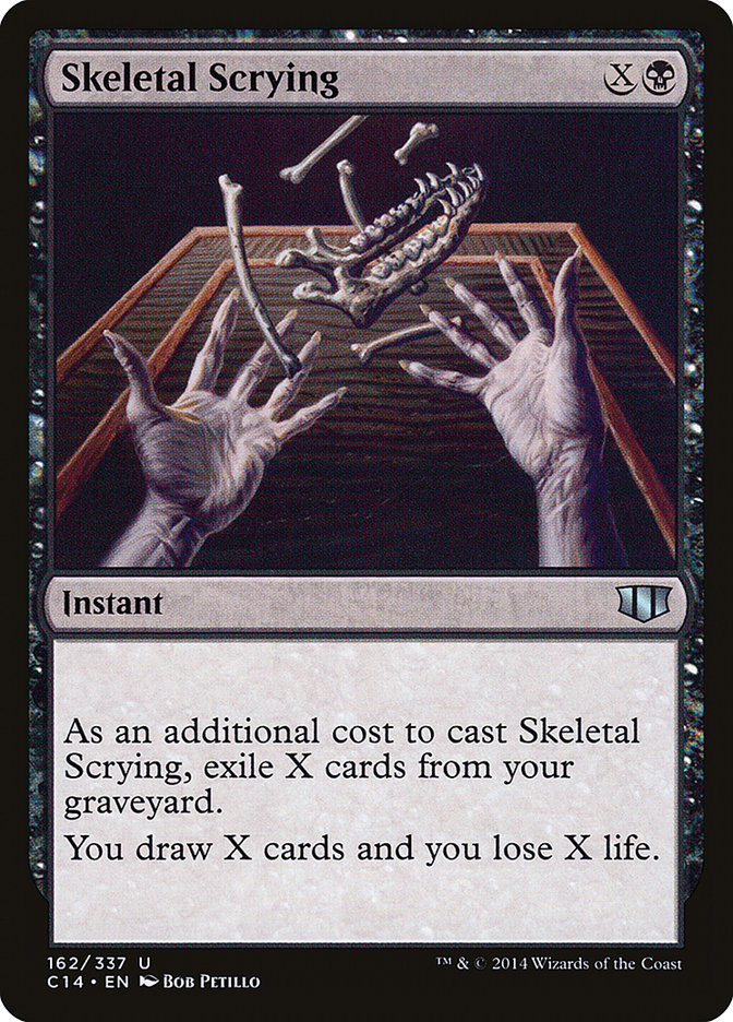 Skeletal Scrying [Commander 2014]