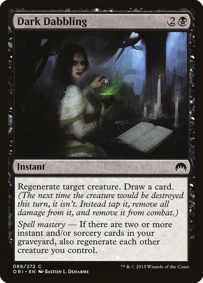 Dark Dabbling [Magic Origins]