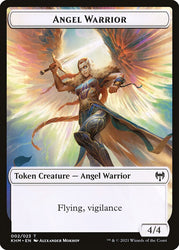 Elf Warrior // Angel Warrior Double-Sided Token [Kaldheim Tokens]