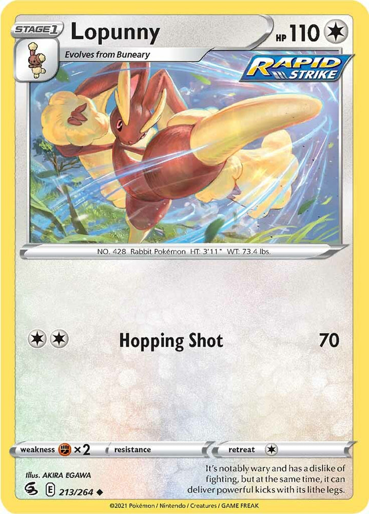 Lopunny (213/264) [Sword & Shield: Fusion Strike]