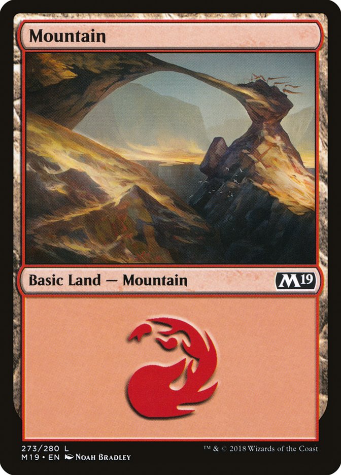 Mountain (273) [Core Set 2019]