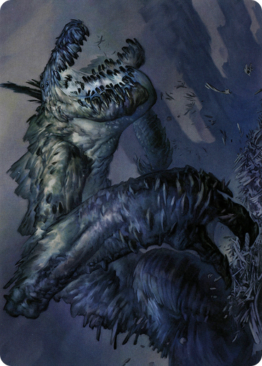 Necrogoyf Art Card [Modern Horizons 2 Art Series]