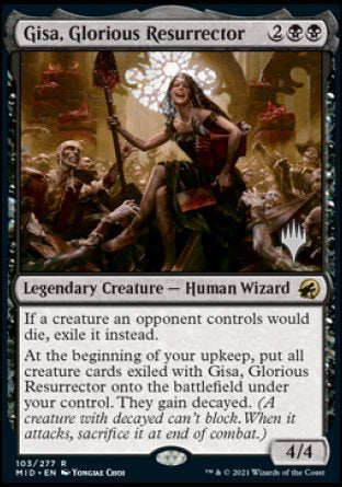 Gisa, Glorious Resurrector (Promo Pack) [Innistrad: Midnight Hunt Promos]