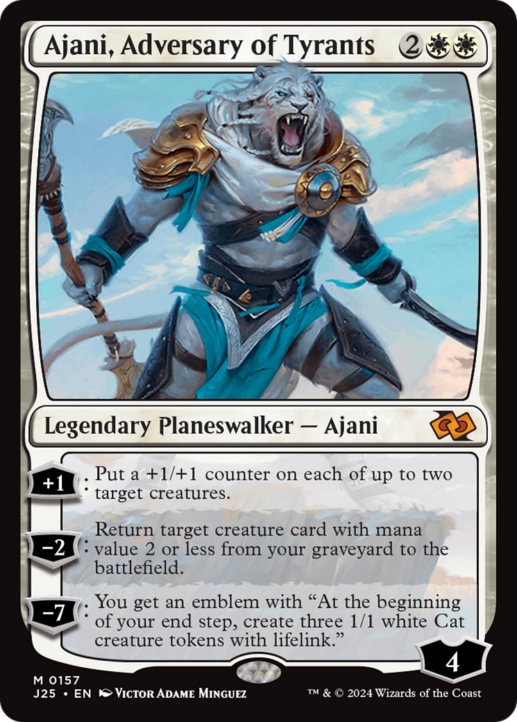 Ajani, Adversary of Tyrants [Foundations Jumpstart]