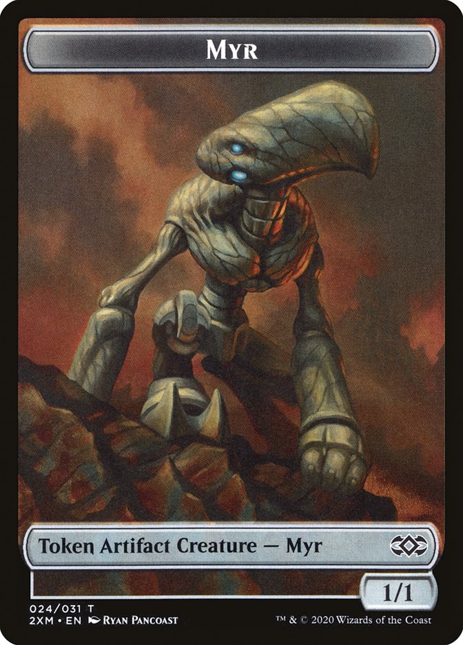 Myr Token (024/031) [Double Masters Tokens]